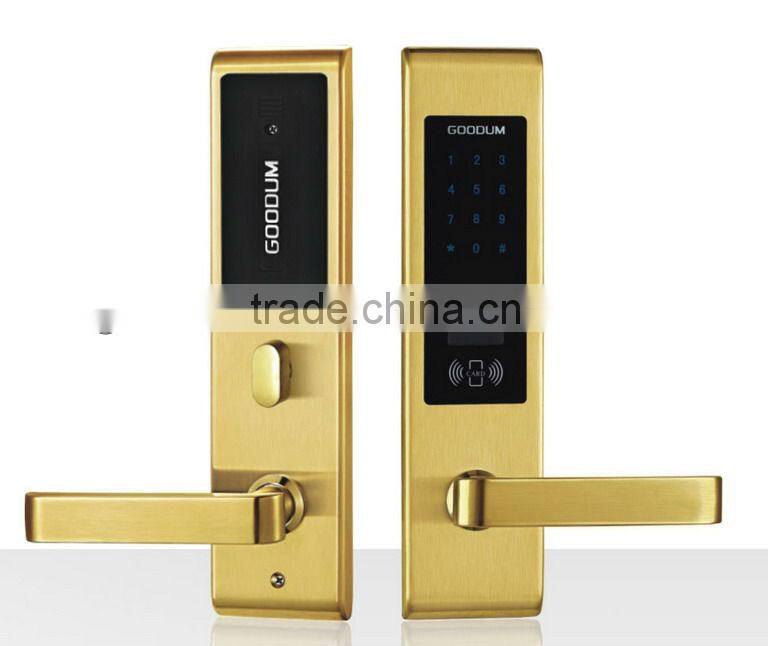 2013 new stainless steel door lock--stainless steel keypad door lock-- code electronic lock