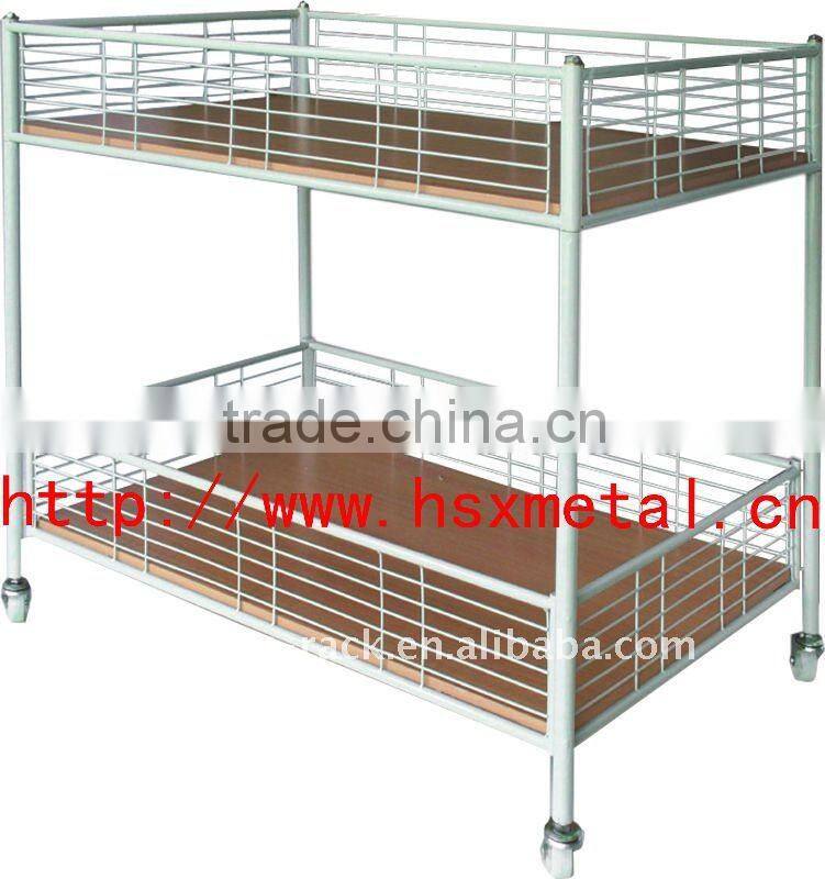 Metal Promotion cart stands for supermarkets