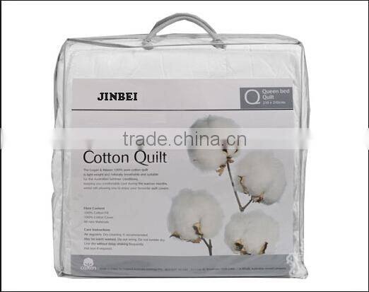 Comforter White Hotel Quilt,PVC Bag Baby Quilt Cover Set,Queen Size Quilt Kit