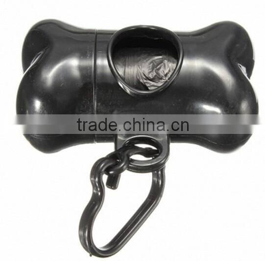 Bone design Pet Dog Dispenser Box / dog Garbage Waste Bag holder / pet plastic garbage bag holder