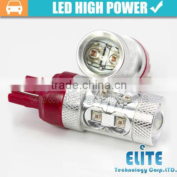 50W 7443 T20 RED auto driving light bulb lamp parking Lamp
