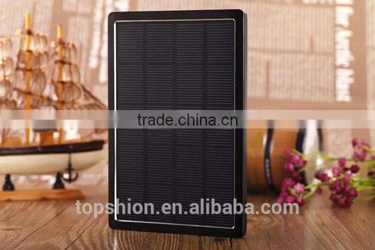 2015 hottest selling battery charger for iPhone 6 solar charger power bank 10000mah
