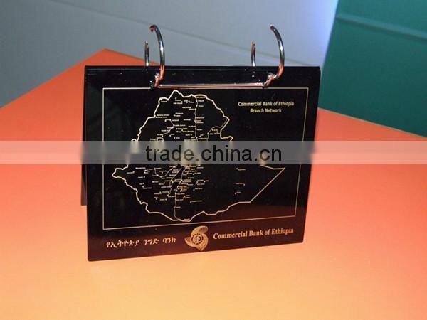 factory sale cute acrylic calendar custom