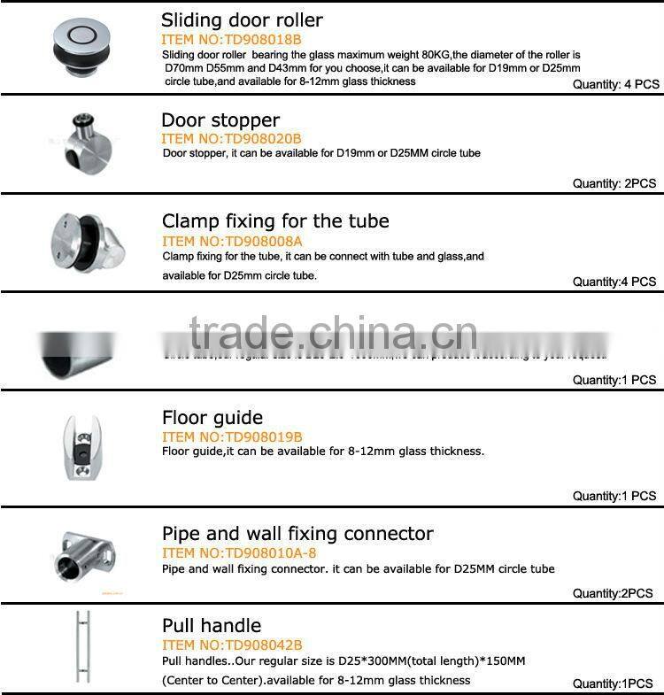 Competitive Price Wearproof Hanging Sliding Wardrobe Door Roller