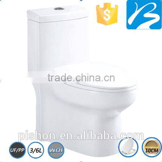 One Piece S-Trap Water Closet