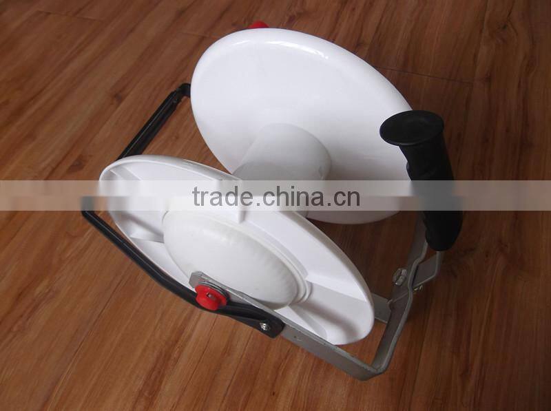farm equipment fence reel for removable electric fence