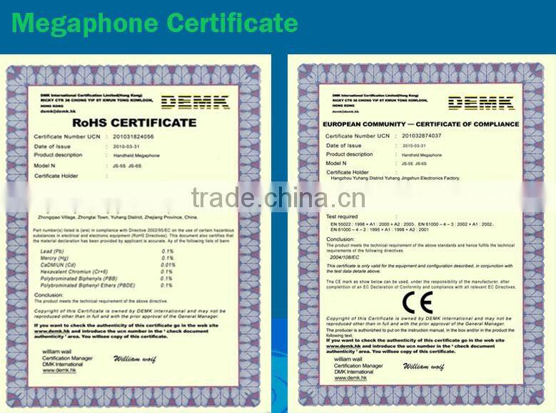 plastic megaphone 8S/8SL