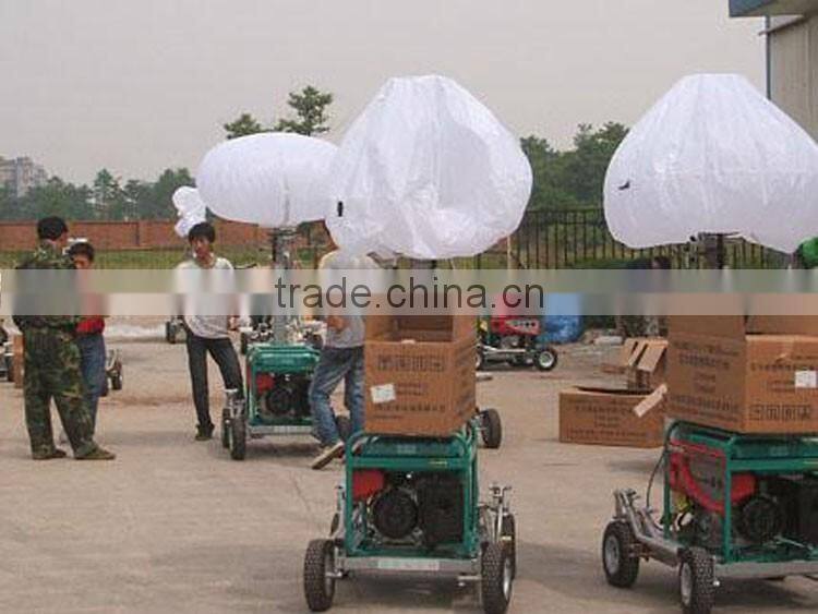 220V portable mobile diesel generator light tower vehicle-mounted light tower