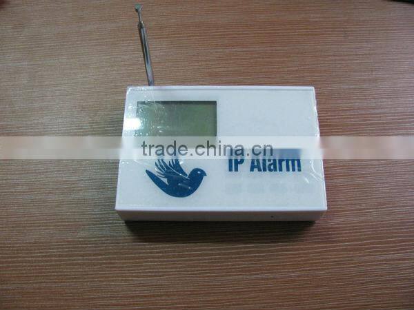 IP based LCD alarm system support 100 alarm sensors