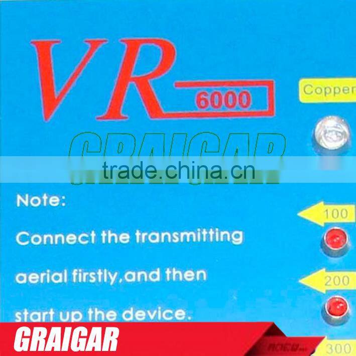 VR6000 , Long Range King 50m ground gold diamond metal detector