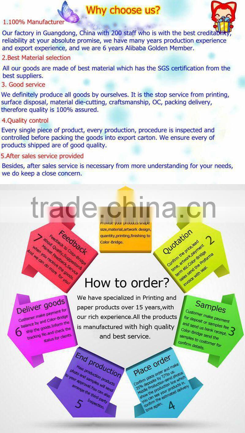 2015 Hot, Brown Kraft Paper Bag with Handle for Coffee, Tea