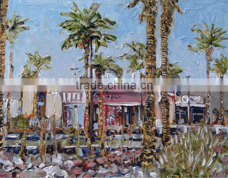 Modern Abstract Flower Decorative Oil Painting,Living room wall art paintings pictures hand-painted Knife Painting