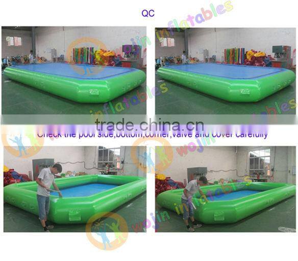 Inflatable kids swimming pool/water park swim pool/plastic swimming pool