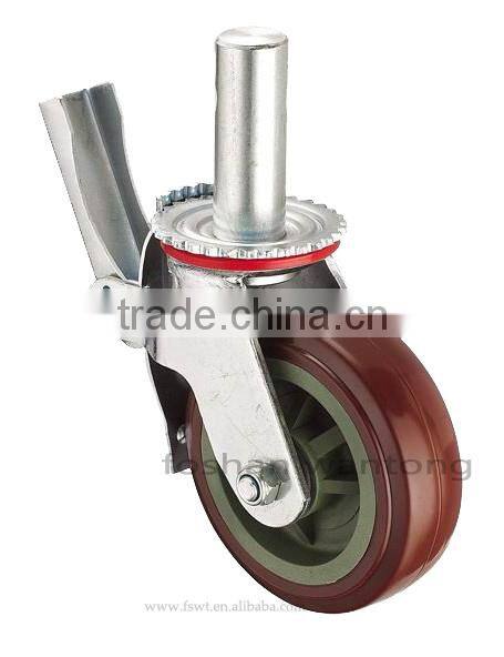 PVC Outdoor Caster Heavy Duty Trolley Swivel Caster Wheel