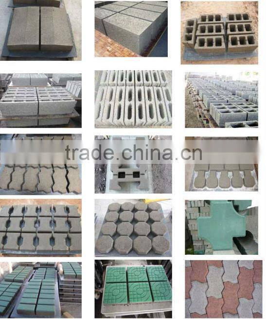 Huali brand QMR2-40 Best Quality Manual Clay Brick Making Machine Iran Product Brick Making Machine Price