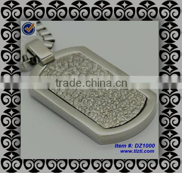 stainless steel casting pendant