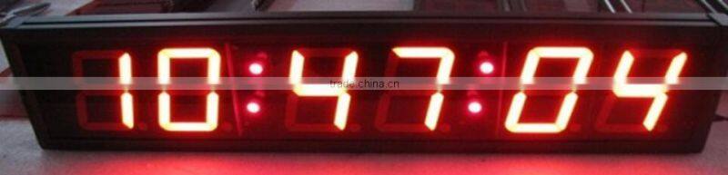 Six digit Crossfit timer|led fitness timer|club gym sports timer