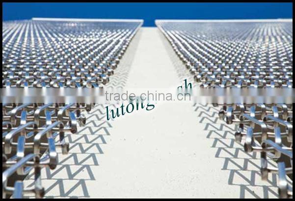 High Quality metal spiral mesh, conveyor belt mesh for use in exterior wall