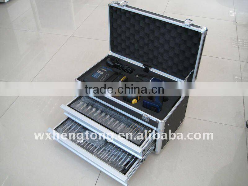 aluminum tool case with drawers
