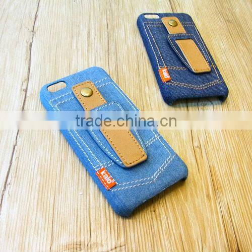 Denim Case with earphone winder for iPhone 5 mini