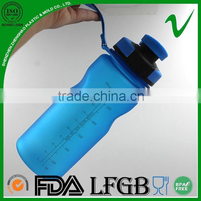 PCTG new products bpa free plastic drinking water bottle with different color