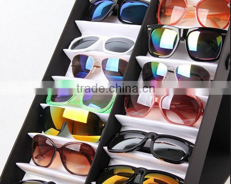 high quality manufacturer Accept Custom Order leather sunglasses storage/sunglasses box