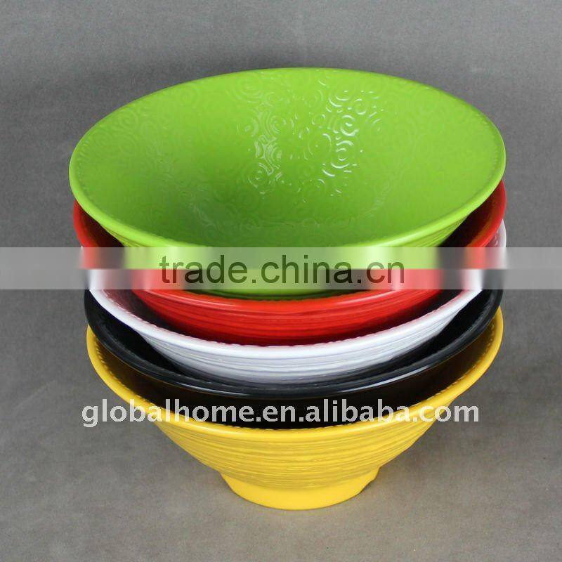 Japanese melamine noodle Bowl