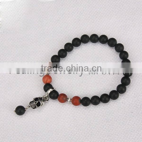 2016 Onyx Tiger Eye Bracelet charming beads Bracelets Bangles Charm Natural Stone Bracelet yoga Jewelry Men Women