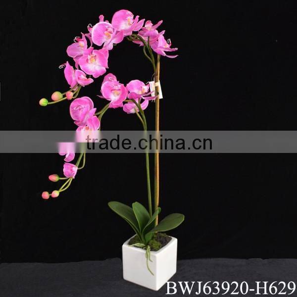 real touch artificial flower making for decoration