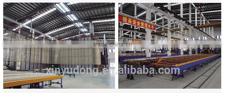 High fashion aluminium alloy curtain wall with glass products by Shandong Xinyudong Aluminum CO.LTD