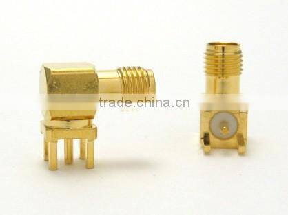 SMA female right angle Connector