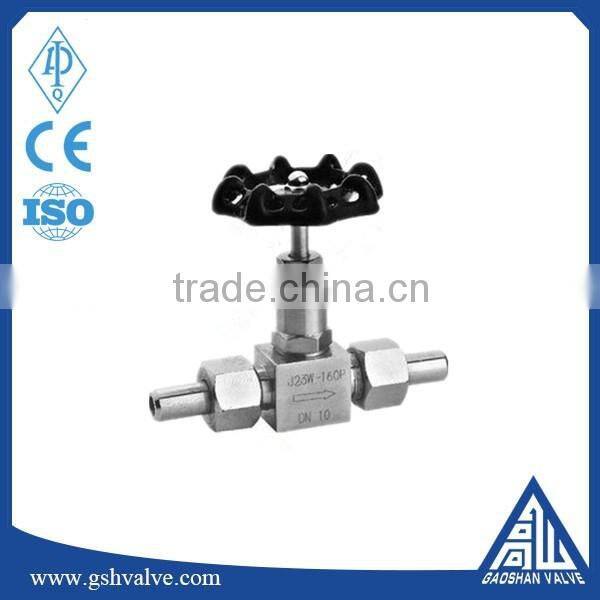 stainless steel male or female needle globe valve