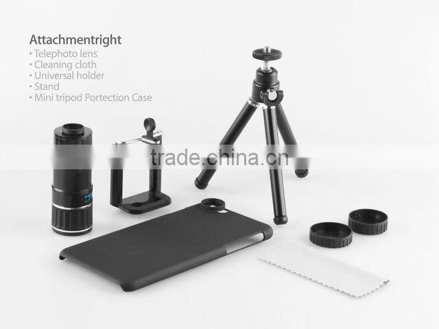 Brand New 12X Zoom Telescope Lens W/ Mini Tripod For iPhone 6/6S