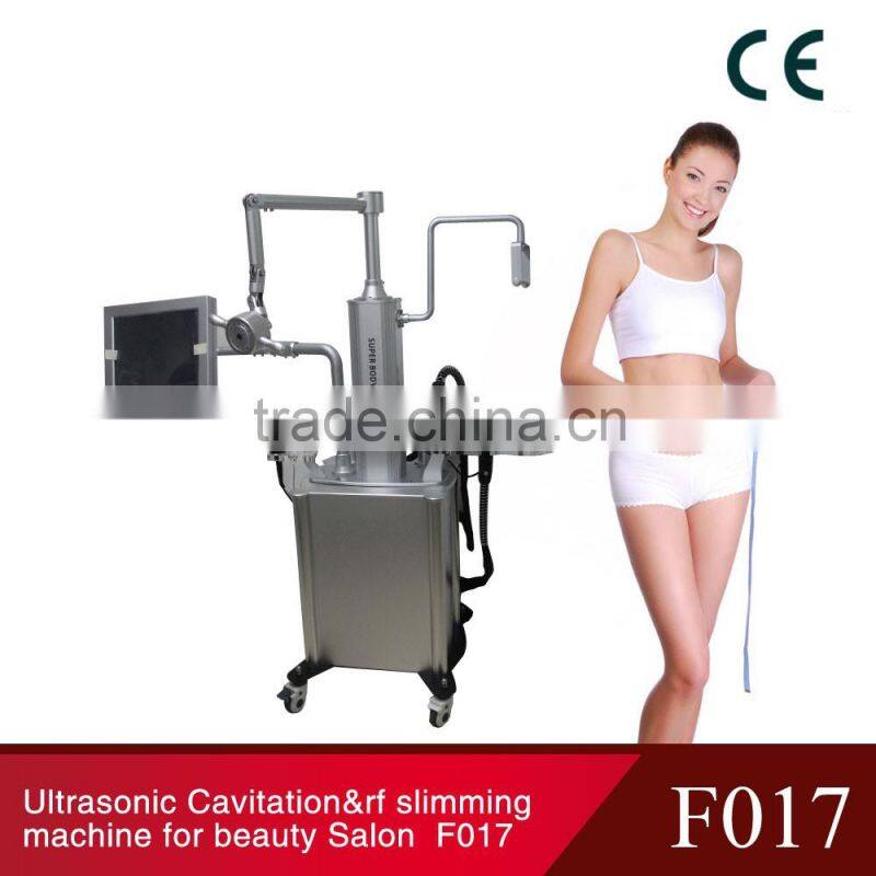 2015 Ultrasonic Cavitation Vacuum weight loss beauty machine with CE on big sale - F017