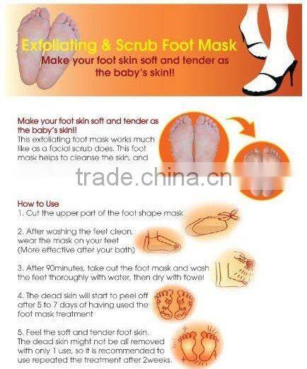 New Hot Sale and Popular Collagen Foot Mask for Moisturing and Whitening and Smoothing Private Logo Available