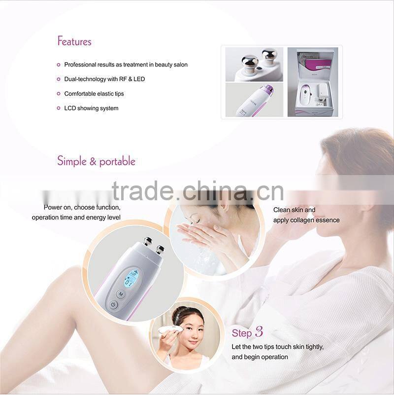 radio frequency machine rf skin tightening machine facial beauty instrument anti wrinkle machine for home use