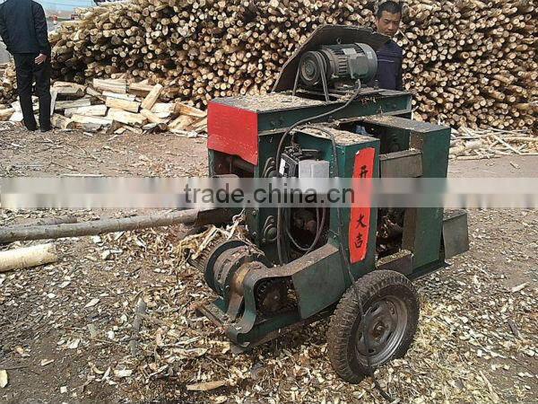 Ring type mobile wood debarker and wood debarker machine