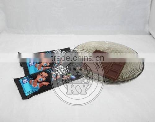 cookies black chocolate with milk flavor
