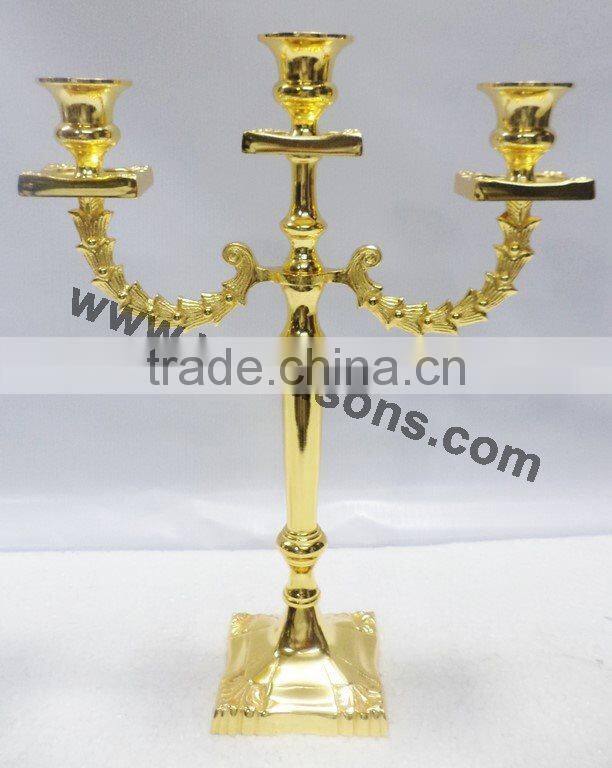 Modern Popular Gold Candelabras And 5 Arms Gold Candelabra Weddings For Church Decor