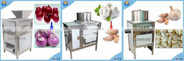 Large Type of Garlic Skin Peeling Removing Processing Machine