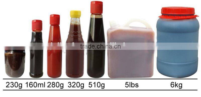 High quality Hoisin Sauce Garlic sauce and black soya bean sauce for cooking