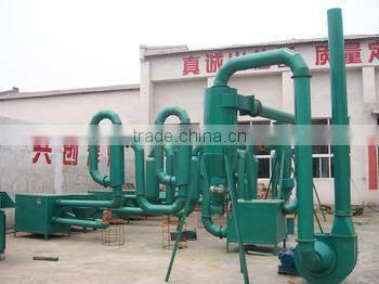 airflow dryer machine to dry wet wood sawdust