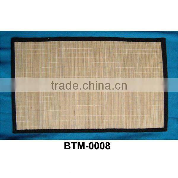High quality natural bamboo table mat