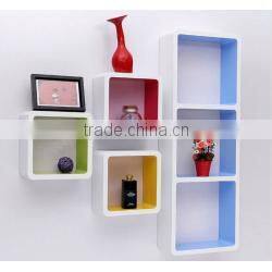 wooden display cabinet hollow-out