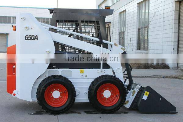CP650A EPA Euro III engine mini skid steer loader for sale