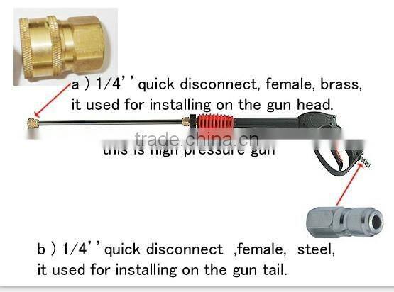 Washing Gun Application and Hand Tool,High Pressure Gun Type High Pressure Car Washing Water Gun EDG...