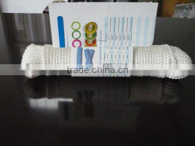 Polyester braid rope and cord