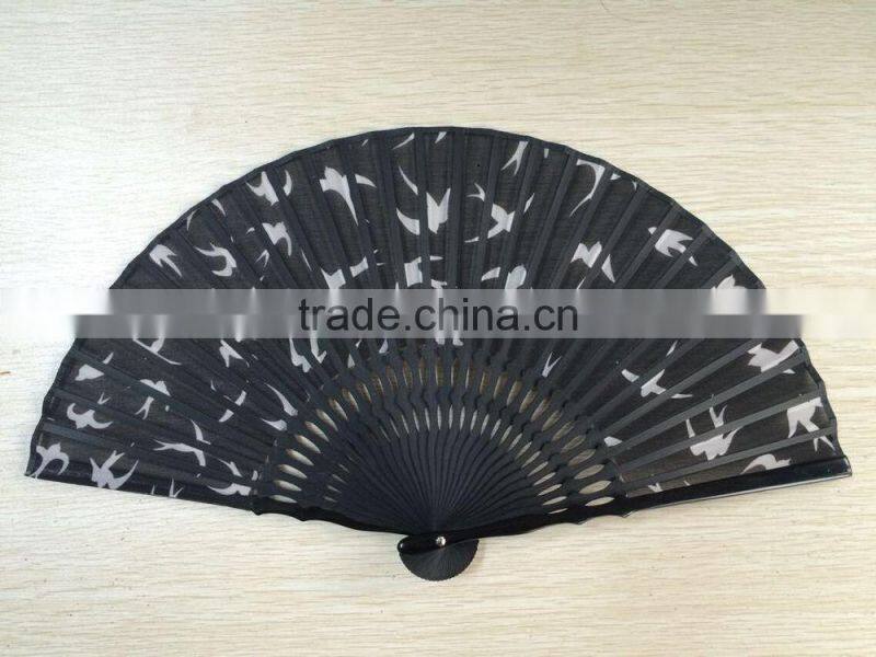 High quality 100% real Chinese silk fan with customized design