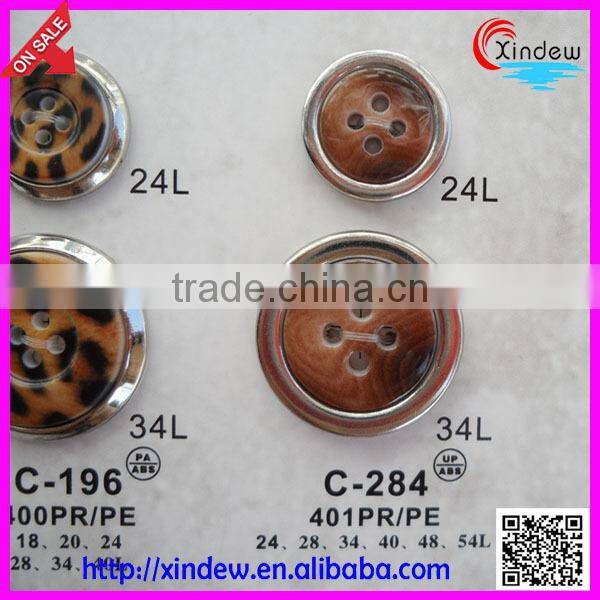 Fashion design coat buttons/suit button/High-end clothing buttons