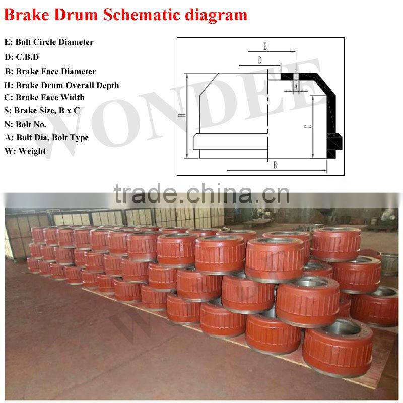 42003218 Brake Drum